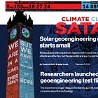 Geoengineering Climate Clock Countdown to 2030!