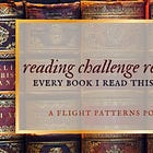 reading challenge results: every book i read this year.