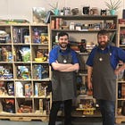 A business fantasy turned reality: How two school friends built a thriving games café