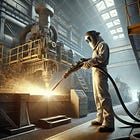 Air Plasma Torch for High-Temp Production & Waste Treatment