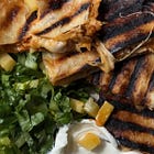 Al Pastor Chicken Quesadillas