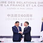 Trilateral Talks & China-France Reached Four Joint Statements 