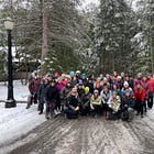 A weekend in the woods