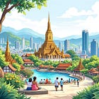 【播客】E15. 泰国 vs 马来西亚，数字游民旅居城市全面对比：曼谷 / 清迈 / 普吉岛 / 吉隆坡 / 槟城 w/ 加菲众 #87