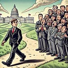 The path to power starts with fighting your own side