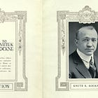 Today's Tidbit... Knute Rockne, Notre Dame’s Famous Track Coach
