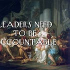 Leaders Need to Be Accountable