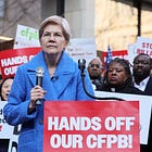 Trump burns down financial watchdog agency to spite Liz Warren