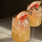 Non Alcoholic Grapefruit Shrub
