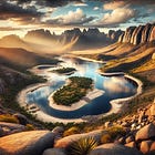The Land Beneath the Peaks