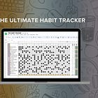 A Spreadsheet for Developing New Habits ✅