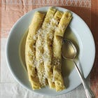 Scrippelle 'Mbusse (Crepes in Broth)