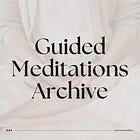 Guided Meditations with Shawn
