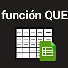 La función QUERY de Google Sheets