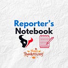 The Houston Texans Still Believe in Their Offense | Happy Thanksgiving