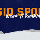 2024 SID Sports Week 11 Rankings