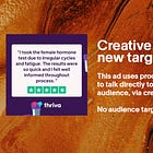 Creative is your targeting