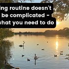 A morning routine doesn't need to be complicated - here's what you need to do