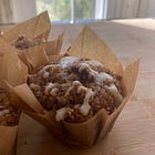 Carrot Cake Muffins with Pecan Streusel