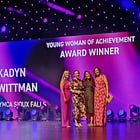 Sioux Falls lawmaker gets Young Woman of Achievement Award