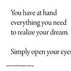 Step into your power. You are a blessing.