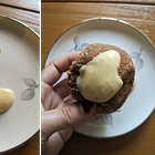 doughnut diaries (11/19/23): pumpkin brioche and vanilla bean pastry cream