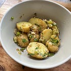 ENSALADA DE PAPAS CON AJO Y PEREJIL