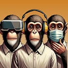 Three not-so-wise Monkeys 