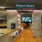 Walking around an airport 