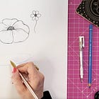 🎨 Creative Snack: How to Draw Simple Flowers with More Depth