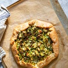Brussels Sprouts & Gruyere Galette with Truffle Honey + What’s Your Cooking Mindset?