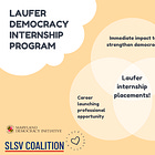 New Laufer Democracy Internship Program mobilizes UMD talent to strengthen democracy