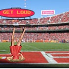 Travis Kelce Spikes Taylor Swift in the Endzone as Dating Rumors Swirl