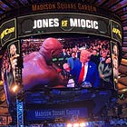 I went to a UFC fight and a Trump rally broke out