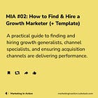 MIA #02: How to Find & Hire a Growth Marketer (+ Template)