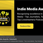 Indie Media Awards Arrives on Substack