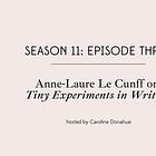 Tiny Experiments in Writing with Anne-Laure Le Cunff