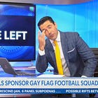 Here's A Newsmax Idiot Having An Aneurysm Over Gay Flag Football, Happy Pride!