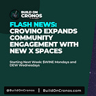 CroVINO Expands Community Engagement with New X Spaces
