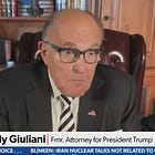 Rudy Giuliani Angry, Farty And Broke. Shame If Flipping On Trump Was His Only Way Out. 