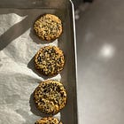 Brown Butter Miso Sesame Cookies