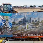 An industrial facility is going up near Long Beach Airport, with more projects in the works, developer says