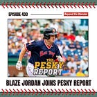 The Pesky Report Ep. 433: Red Sox prospect Blaze Jordan joins the show!