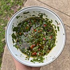 Black Garlic Chimichurri 