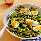 Cooking the Mediterranean Way: No-Stress Meal Prep Tips (+ Asparagus and Edamame Salad Recipe)
