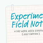 Experiment Field Notes catalog