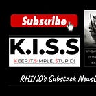 RHINO's Substack NewsLetter Subscription Info: