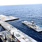US Anchors Temporary Pier To Gaza Beach