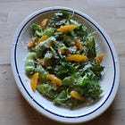 Snap Pea, Ginger & Orange Salad