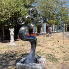 New sculptures for the Sebastopol Sculpture Garden